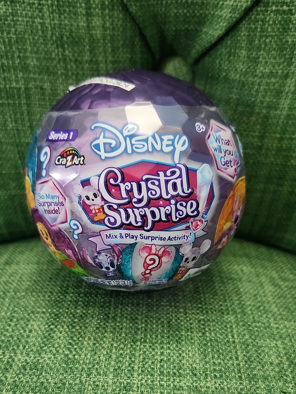Disney Crystal Surprise Mix & Play Activity Ball – Purple